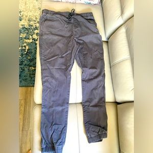 Rusty Cotton Joggers Size 36